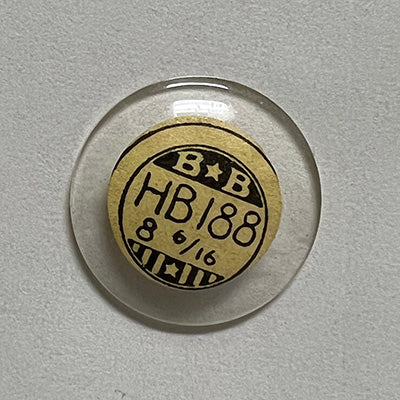 ROUND : GLASS : HIGH DOME - 18.8mm