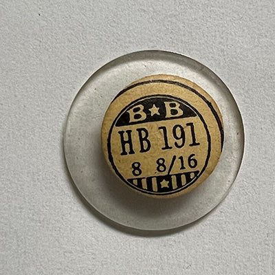 ROUND : GLASS : HIGH DOME - 19.1mm