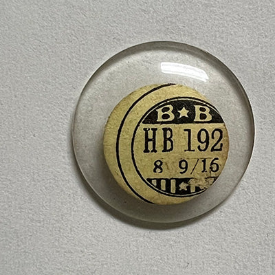 ROUND : GLASS : HIGH DOME - 19.2mm