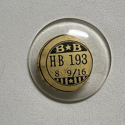 ROUND : GLASS : HIGH DOME - 19.3mm