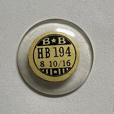 ROUND : GLASS : HIGH DOME - 19.4mm