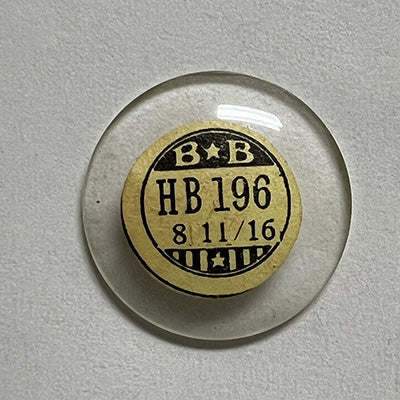 ROUND : GLASS : HIGH DOME - 19.6mm