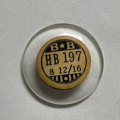 ROUND : GLASS : HIGH DOME - 19.7mm