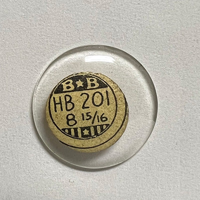 ROUND : GLASS : HIGH DOME - 20.1mm