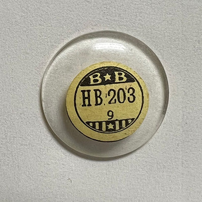 ROUND : GLASS : HIGH DOME - 20.3mm
