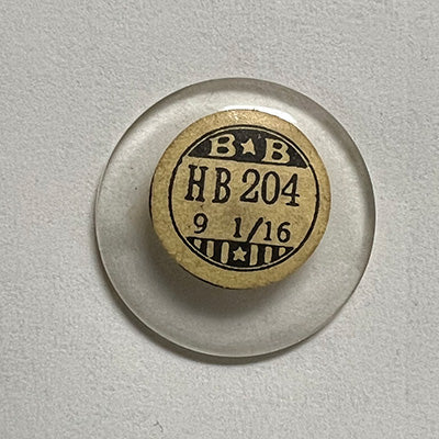 ROUND : GLASS : HIGH DOME - 20.4mm