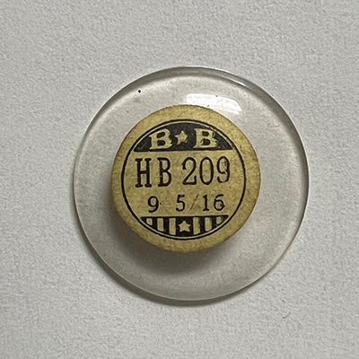 ROUND : GLASS : HIGH DOME - 20.9mm