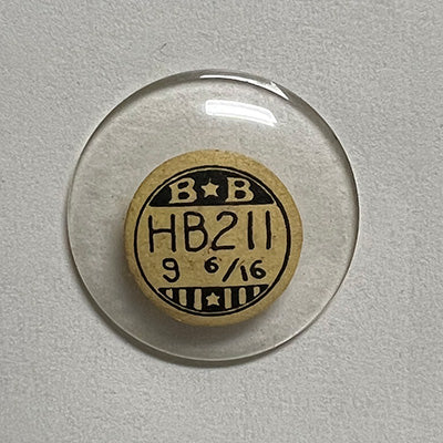 ROUND : GLASS : HIGH DOME - 21.1mm