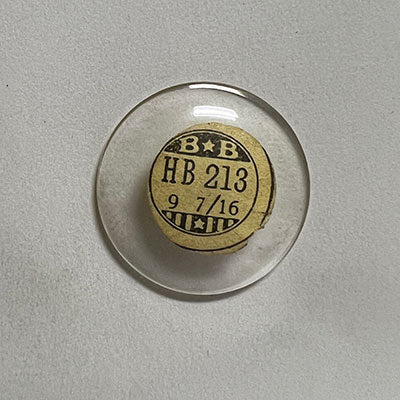 ROUND : GLASS : HIGH DOME - 21.3mm