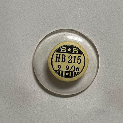 ROUND : GLASS : HIGH DOME - 21.5mm