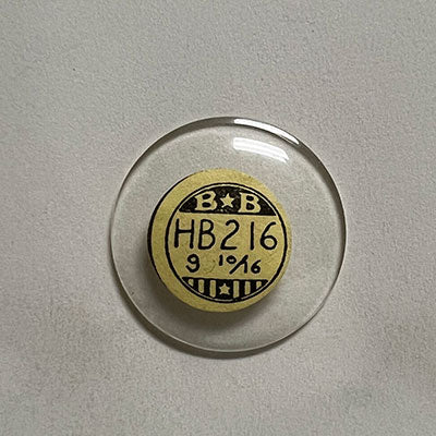 ROUND : GLASS : HIGH DOME - 21.6mm