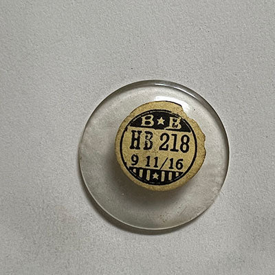 ROUND : GLASS : HIGH DOME - 21.8mm
