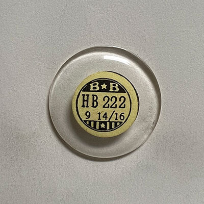 ROUND : GLASS : HIGH DOME - 22.2mm