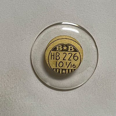 ROUND : GLASS : HIGH DOME - 22.6mm