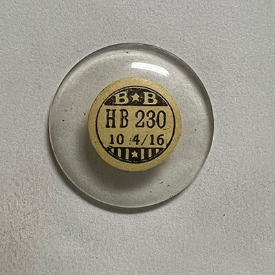 ROUND : GLASS : HIGH DOME - 23.0mm