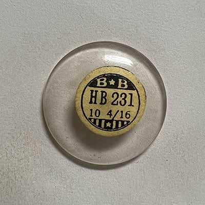 ROUND : GLASS : HIGH DOME - 23.1mm
