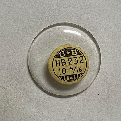 ROUND : GLASS : HIGH DOME - 23.2mm