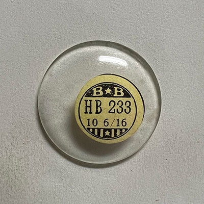 ROUND : GLASS : HIGH DOME - 23.3mm