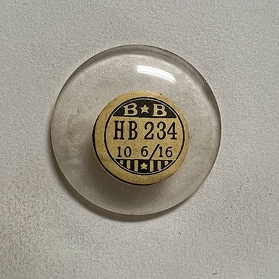 ROUND : GLASS : HIGH DOME - 23.4mm