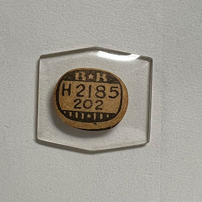 BENRUS - Hexagon 21.8mm x 20.2mm