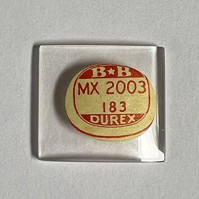 BENRUS : OLIVER & WATSON - Rectangle 20.0mm x 18.3mm DUREX