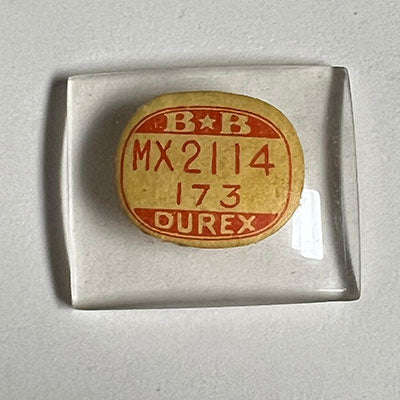 BENRUS : AMERICAN AVIATOR (AND OTHERS) - Rectangle 21.1mm x 17.3mm DUREX
