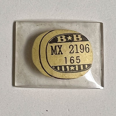 BENRUS : JOHNSON & PEABODY - Rectangle 21.9mm x 16.5mm