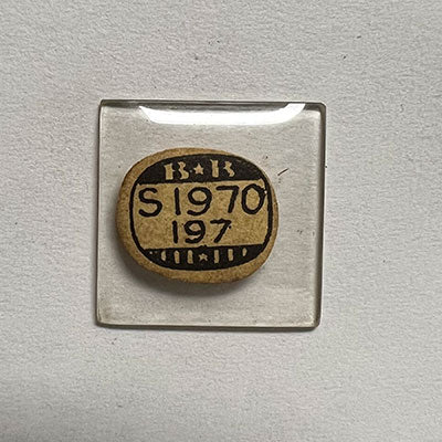 BENRUS - Square 19.7mm x 19.7mm
