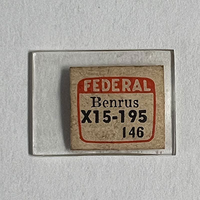 BENRUS - Rectangle 19.5mm x 14.6mm