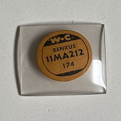 BENRUS : KILBURN - Rectangle 21.2mm x 17.4mm