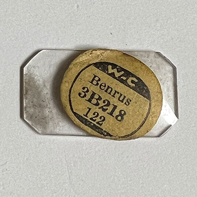 BENRUS - Rectangle w/Cut Corners 21.8mm x 12.2mm