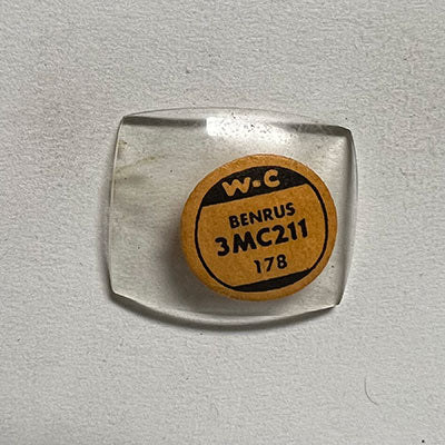 BENRUS - Cushion 21.1mm x 17.8mm