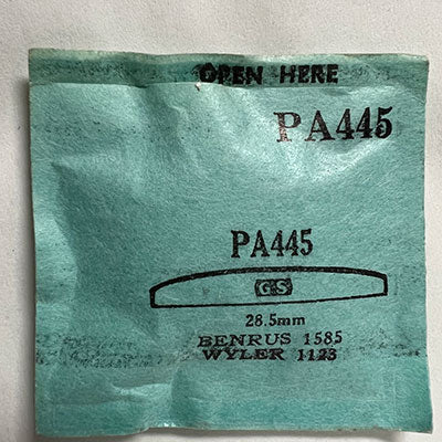 BENRUS : 1585 & WYLER : 1123 - Round 28.5mm PA445