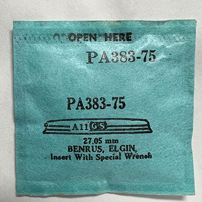 BENRUS & ELGIN - Round 27.05mm PA383-75