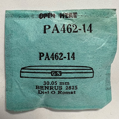 BENRUS : 2825 & DIAL-O-RAMA - Round 30.05mm PA462-14