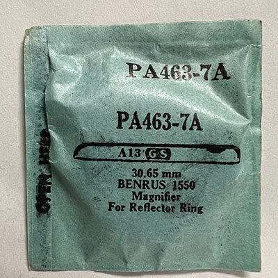 BENRUS : 1550 - Round 30.65mm PA463-7A