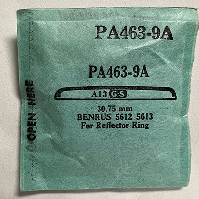 BENRUS : 5612 & 5613 - Round 30.75mm PA463-9A