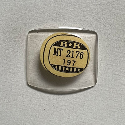 BULOVA : HAWLEY - Tonneau w/Radius Corners 21.7mm x 19.7mm