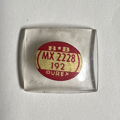 BULOVA : ACADEMY AWARD P (AND OTHERS) - Rectangle 22.2mm x 19.2mm DUREX