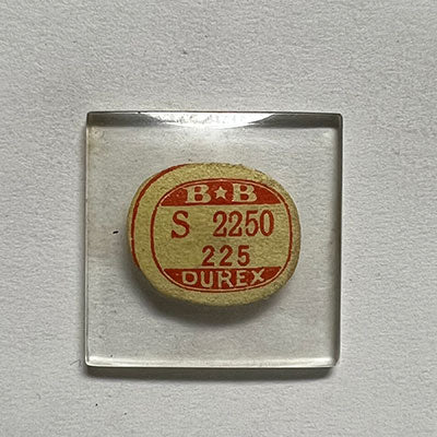 BULOVA : SPONSOR - Square 22.5mm x 22.5mm DUREX