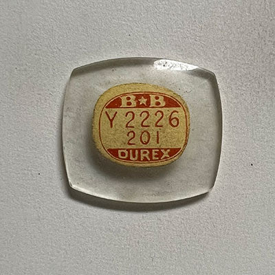 BULOVA : MEDICAL OFFICER - Cushion 22.2mm x 20.1mm DUREX