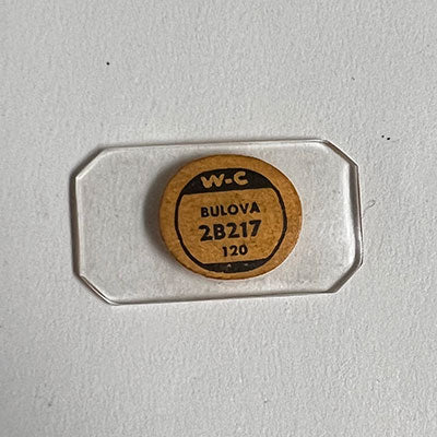 BULOVA - Rectangle w/Cut Corners 21.7mm x 12.0mm