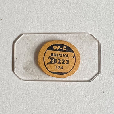 BULOVA - Rectangle w/Cut Corners 22.3mm x 12.4mm