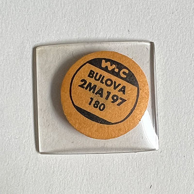 BULOVA - Rectangle 19.7mm x 18.0mm