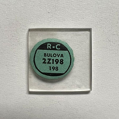 BENRUS & BULOVA - Square 19.8mm x 19.8mm ROCK-CRAFT