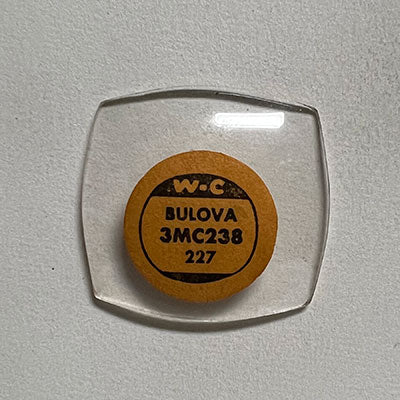 BULOVA : BANKER & BREWSTER - Cushion 23.8mm x 22.7mm