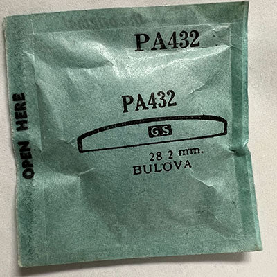 BULOVA - Round 28.2mm PA432