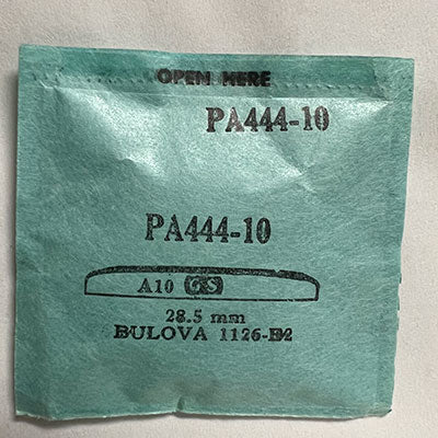 BULOVA : 1126-E2 - Round 28.5mm PA444-10