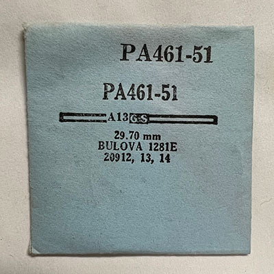 BULOVA : MULTIPLE MODELS - Round 29.7mm PA461-51