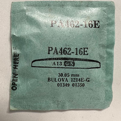 BULOVA : 1214E-G, 01349 & 01350 - Round 30.05mm PA462-16E
